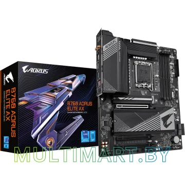 Материнская плата Gigabyte B760 AORUS ELITE AX (rev. 1.0) картинка 4
